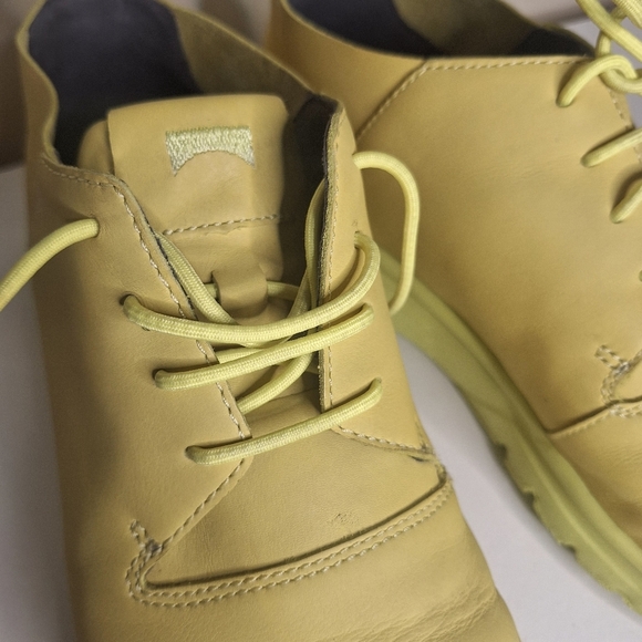 Camper Drift Yellow Ankle Boots Size 41 - Picture 9 of 9